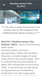 Mobile Screenshot of mediterraneanfilmstudios.com