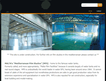Tablet Screenshot of mediterraneanfilmstudios.com